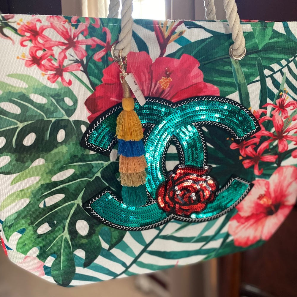 Tote bag beach bag coco